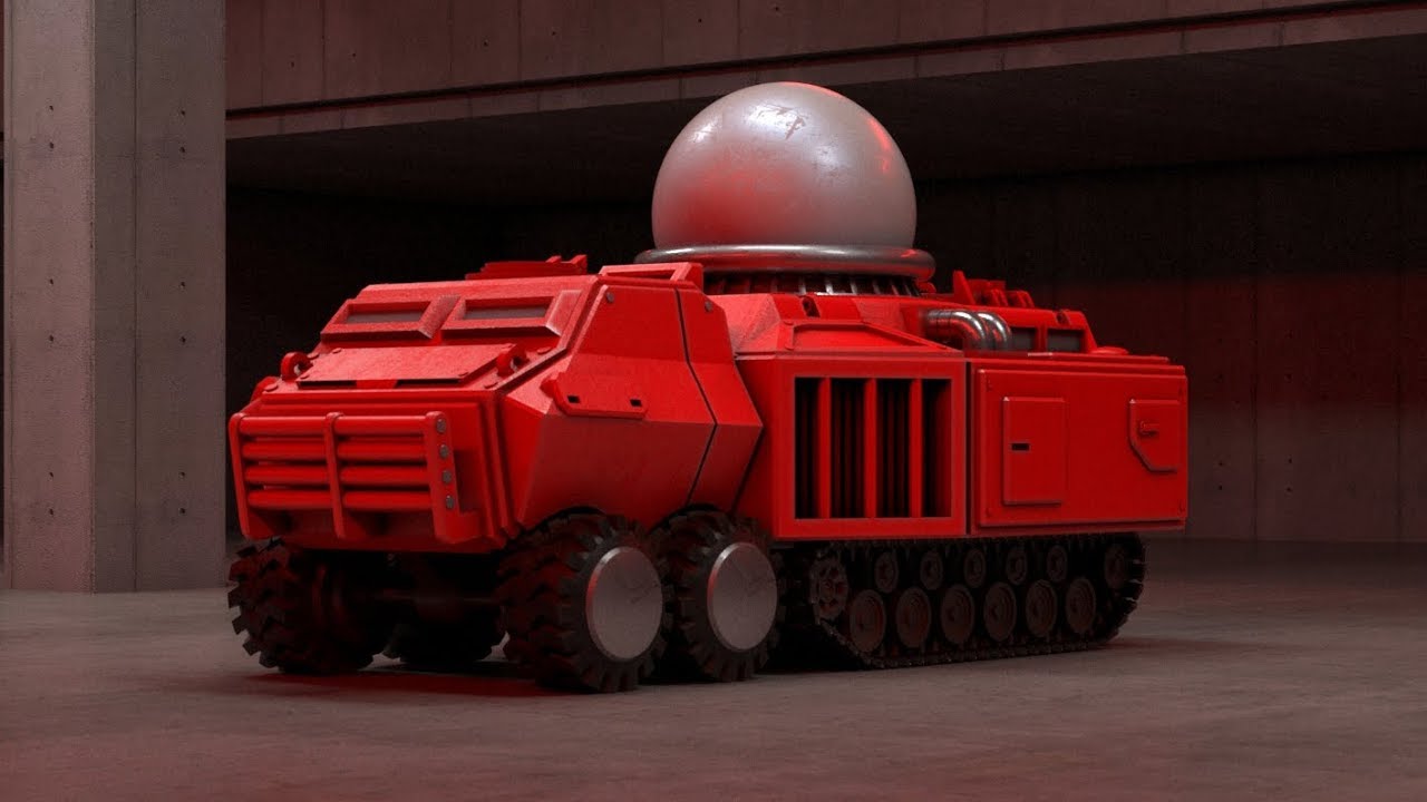 Tesla tank from Command and Conquer remastered