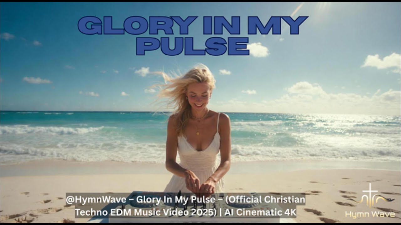 @HymnWave &ndash; Glory In My Pulse &ndash; (Official Christian Techno EDM Music Video 2025) | AI Cinematic