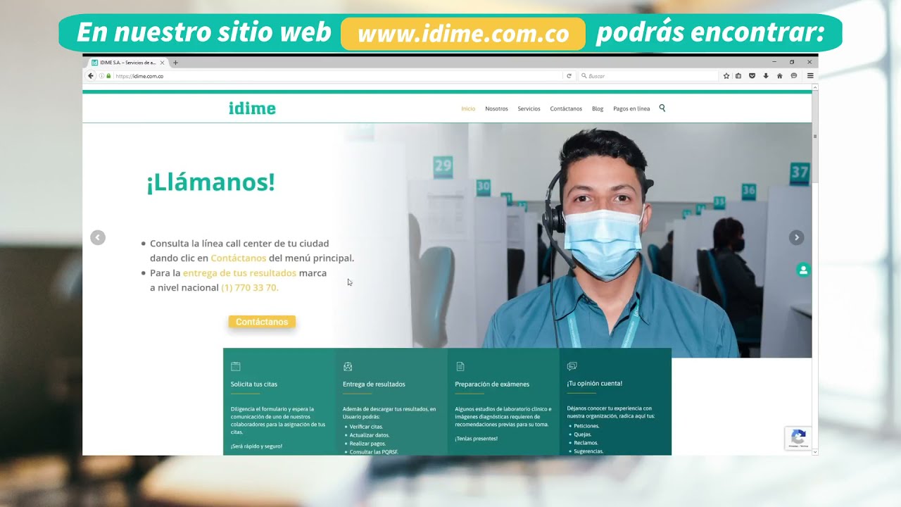 Sitio web - Facilidad en tus trámites