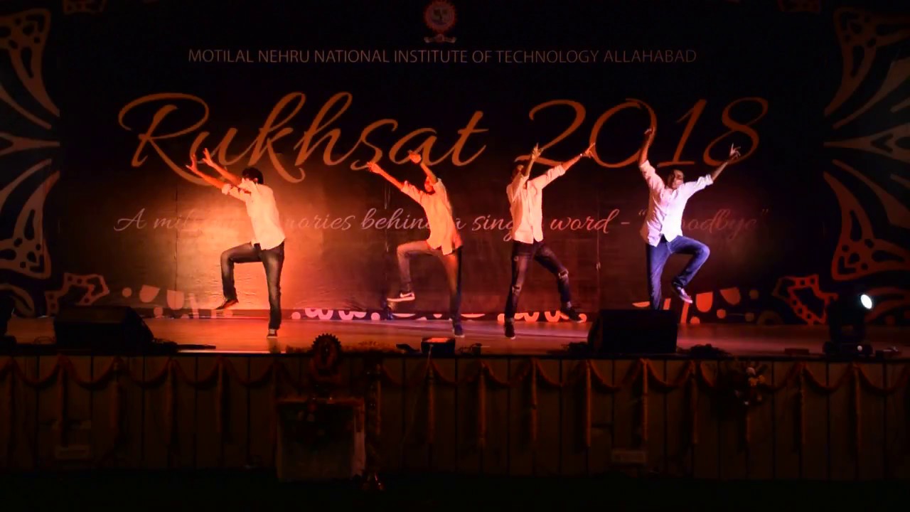 MNNIT Rukhsat 2k18 Dance | feat Kartik, Manveer, Anshul, Jatin