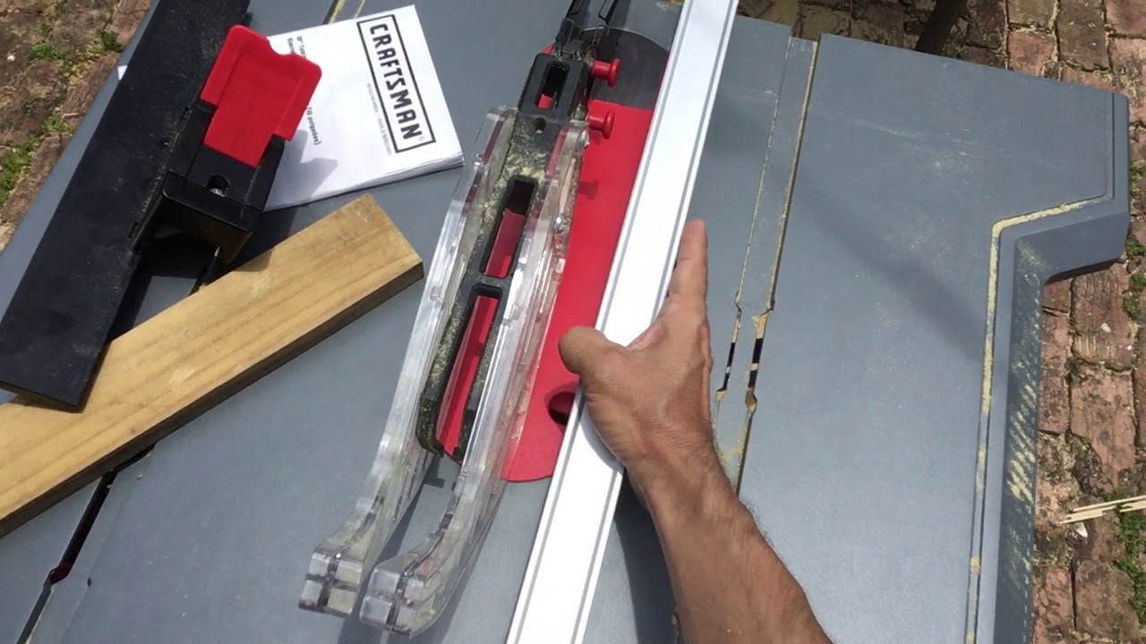 Craftsman 10” Table Saw Sub-Fence Tutorial CMXETAX69434502