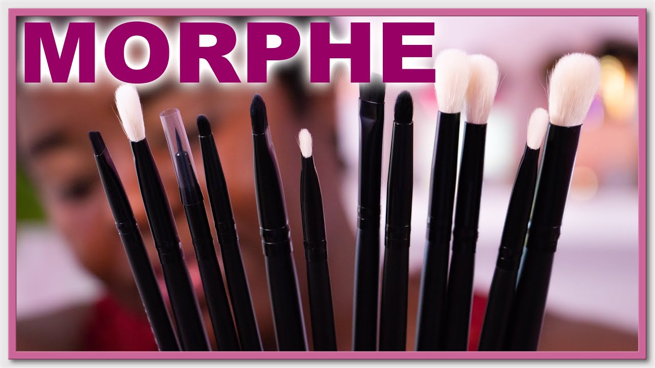 MORPHE EYE OBSESSED BRUSH COLLECTION // 12 PIECE EYE BRUSH REVIEW & DEMO | How to use morphe brushes