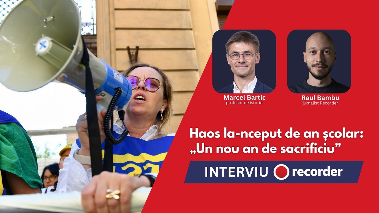 INTERVIU: Haos la-nceput de an școlar: „Un nou an de sacrificiu”