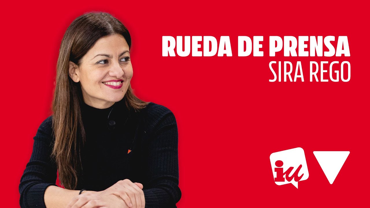 Rueda de prensa de Sira Rego [28/03/2022]