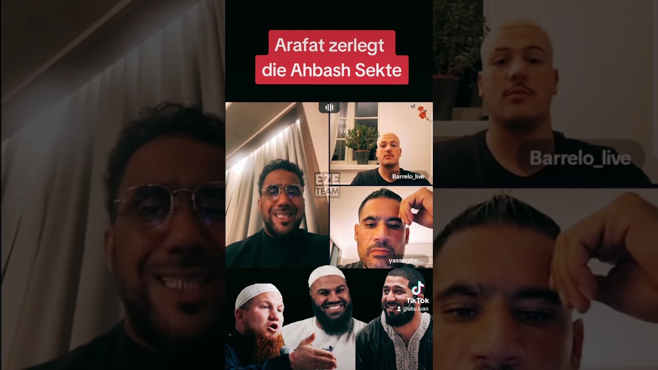 Arafat &uuml;ber Pierre Vogel, Abul Baraa, AbdelHamid und die Ahbash Sekte