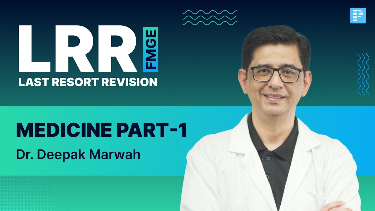 LRR Medicine for FMGE 2026 By Dr. Deepak Marwah
