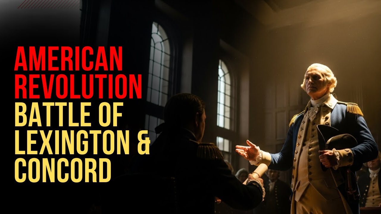 American Revolution Battles of Lexington & Concor