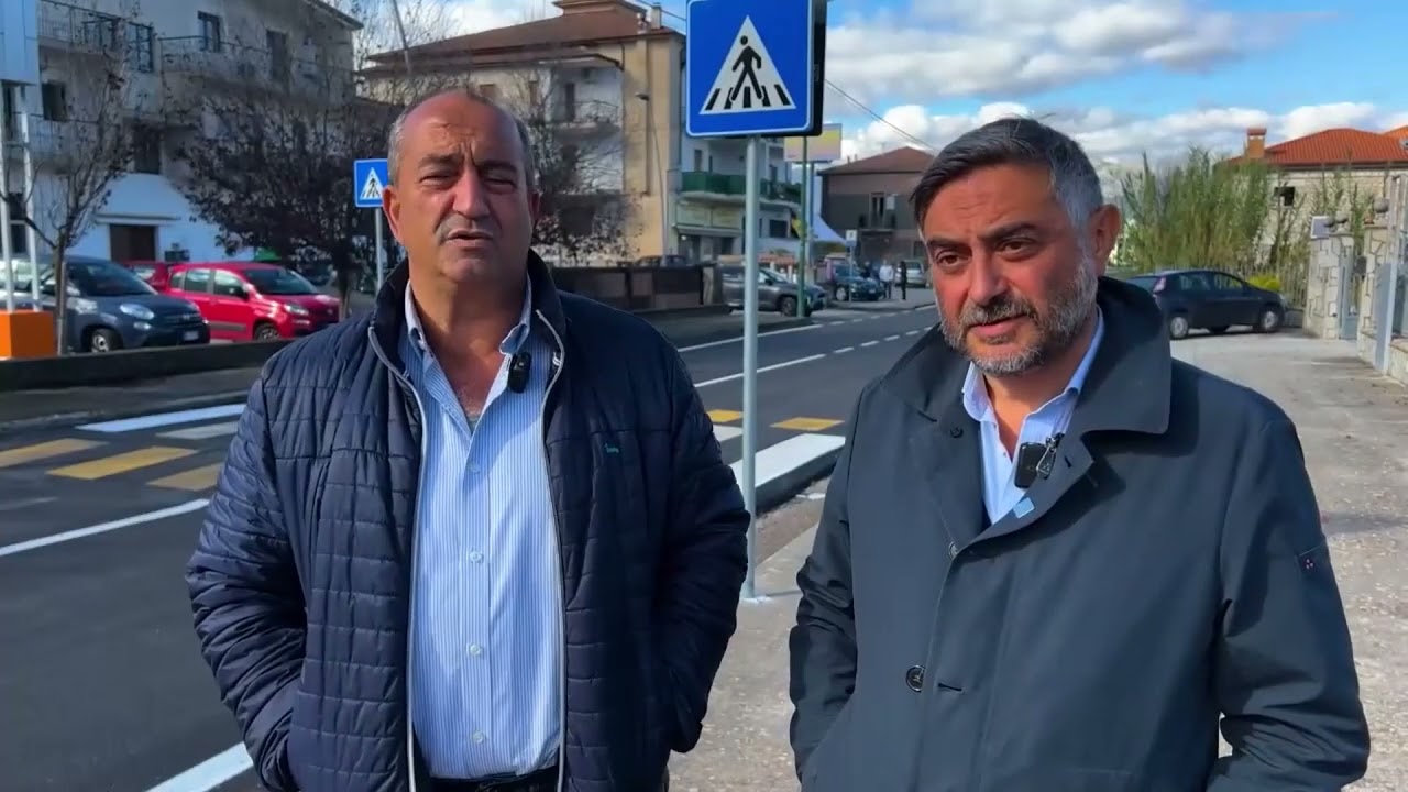 STRADA TEGGIANO LAVORI CORRADO MATERA DI CANDIA 9NOV