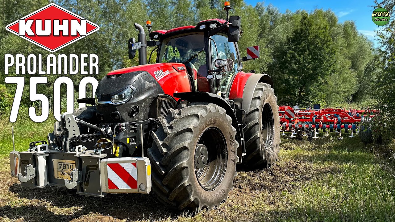 Let’s Drive 300er Optum + 7,5 Meter KUHN Prolander🤘| 7810 Diaries in 4K