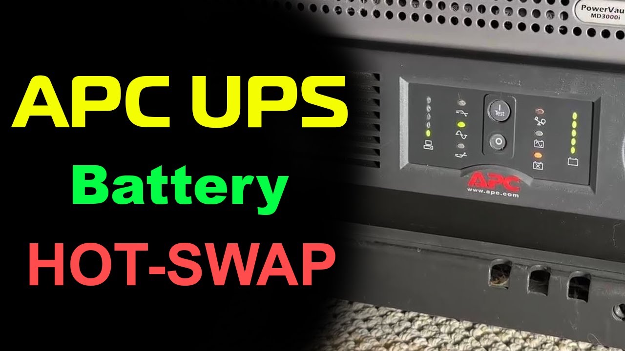 APC UPS Battery Hot-Swap
