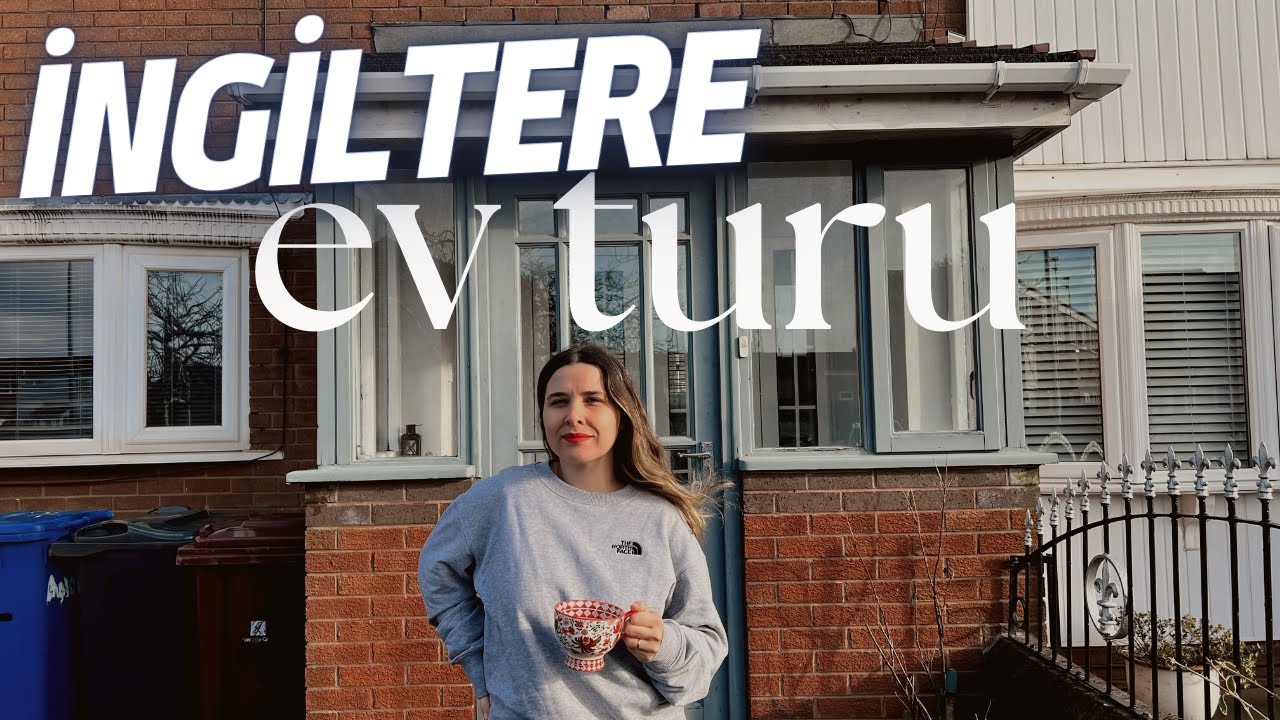 EV TURU 🏡 | İngiltere'de yeni evimiz, boş ev turu - ingiltere vlog
