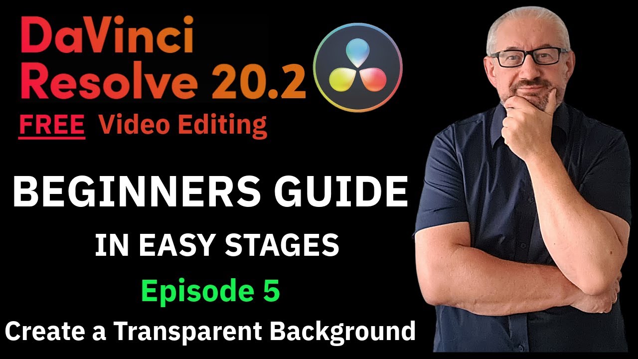 Нужен чистый фон? Узнайте, как это сделать быстро в DaVinci Resolve 20 (урок 5).