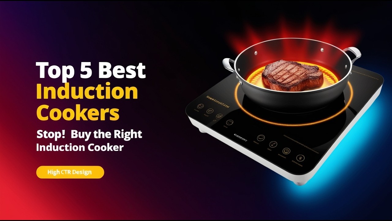 Top 5 Best Induction Cookers 2026 | Fast & Energy Efficient