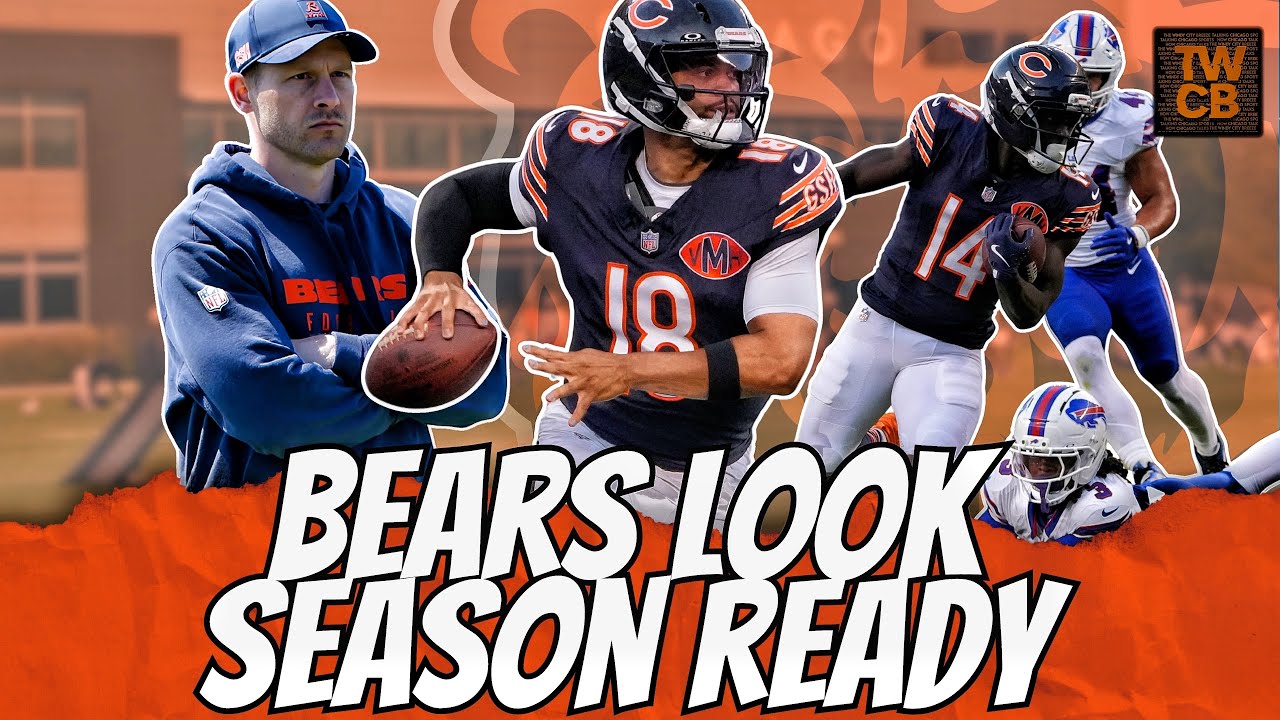 Chicago Bears Dominate ! Ben Johnson’s Plan for Caleb Williams & First-Team Offense Paying Off