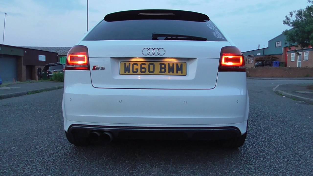 2010 Audi S3 With Custom Stainless Steel Exhaust
