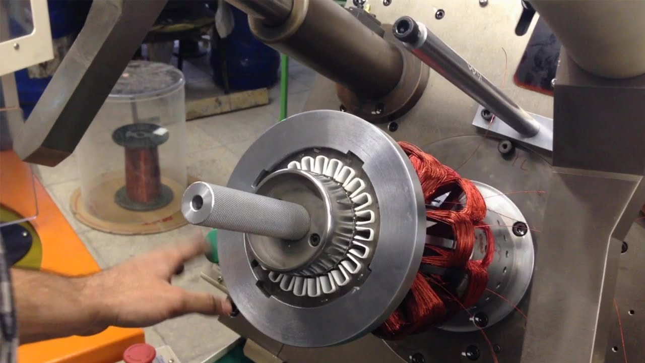 Aluminium Wire Cooler Motor Winding 24 Slot Winding Working_24 Slot Cooler Motor Winding Data