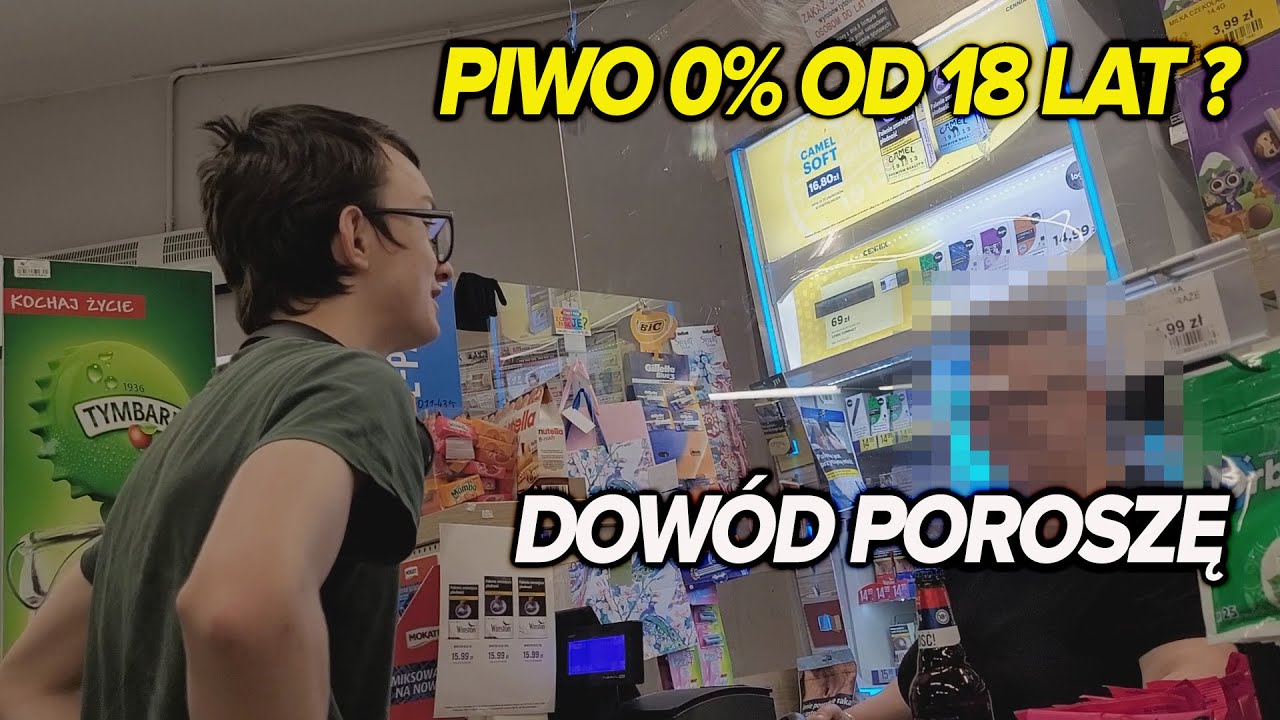 CZY NIELETNIM SPRZEDADZĄ PIWO ZERO ? (eksperyment społeczny )