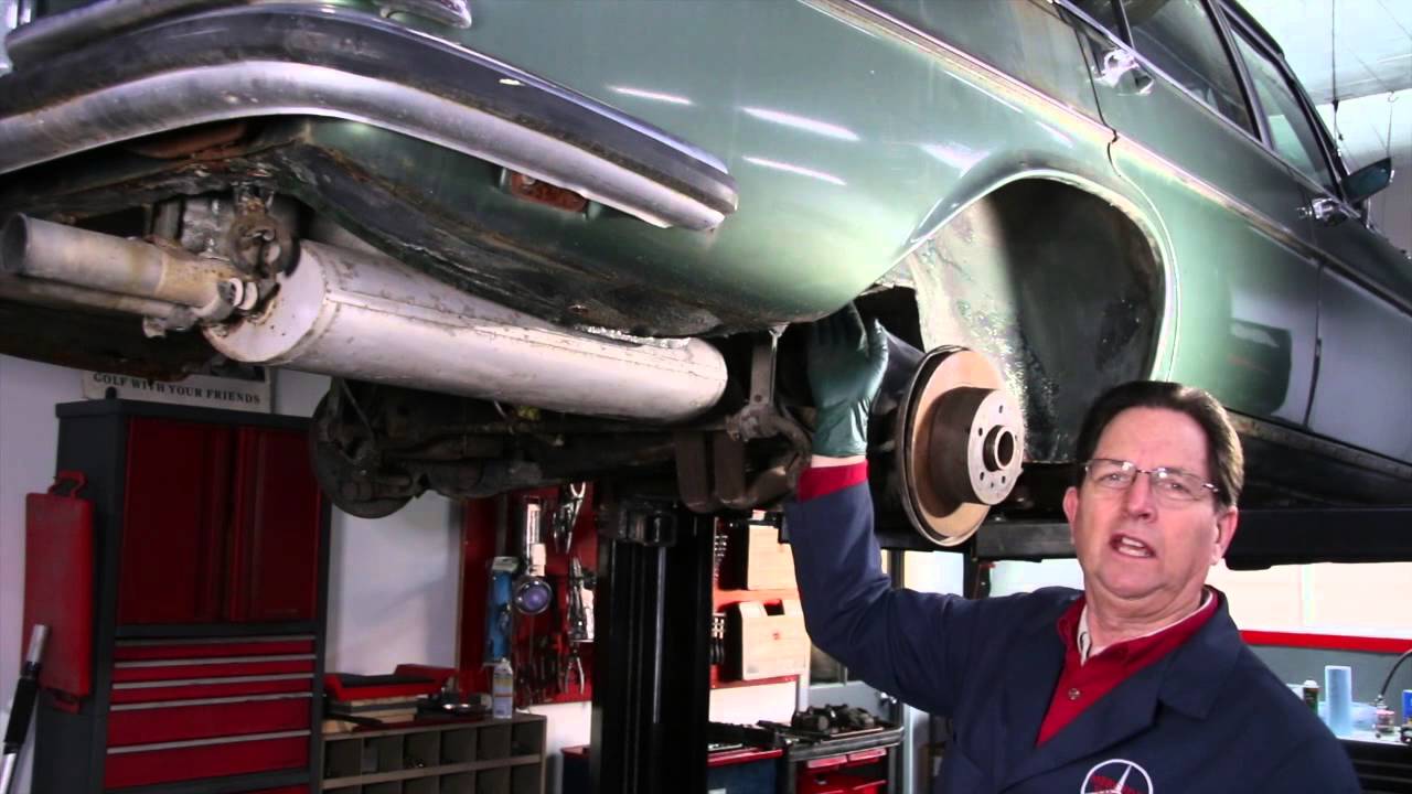 Mercedes 300SEL 6.3 Rescue Part 8: On the Lift Rust Inspection w/ Ke