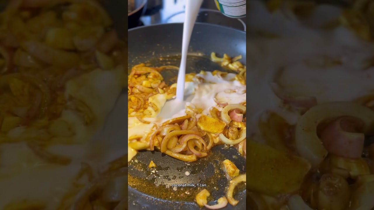 My 45-second video on how to cook Stingray Curry! #trending #food #viralvideo #curry
