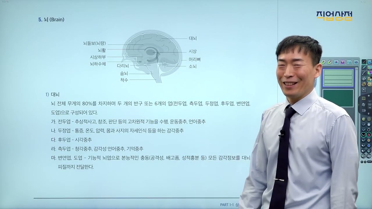 [손해사정사 무료강의] 2차 의학 08강 이론 - 신경계의 구성