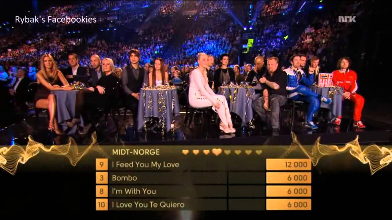 Annsofi in the final of Melodi Grand Prix 2013 (Grand Final & voting)