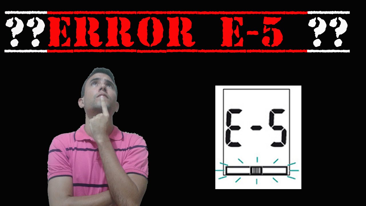 ERRO E5 glicos&iacute;metro ACCU CHEK ACTIVE (error e 5)