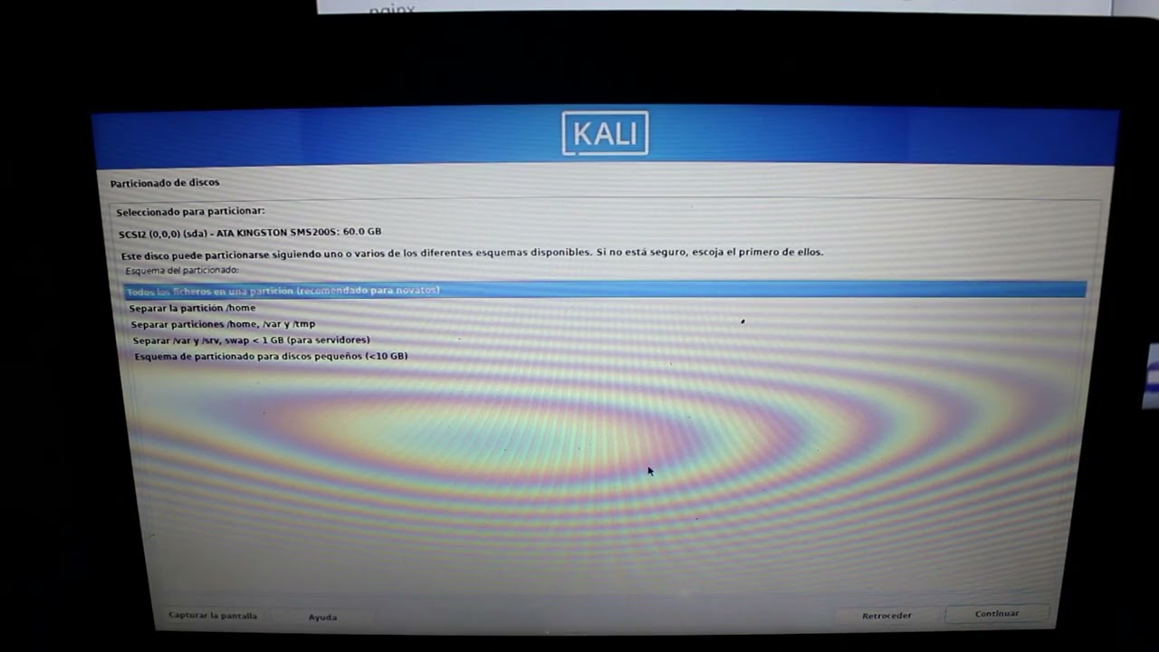 Instalar Kali-Linux 2025.4 en equipos viejitos desde cero.