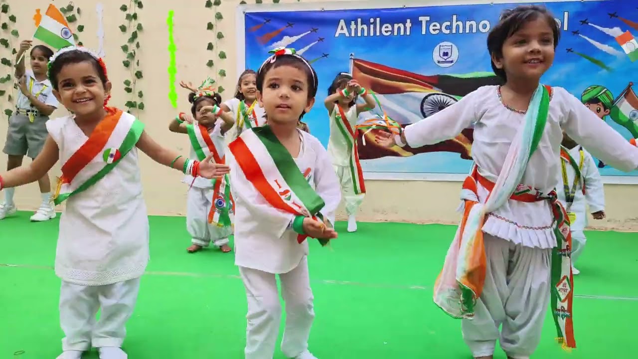 It happens only in India @ Athilent Techno School