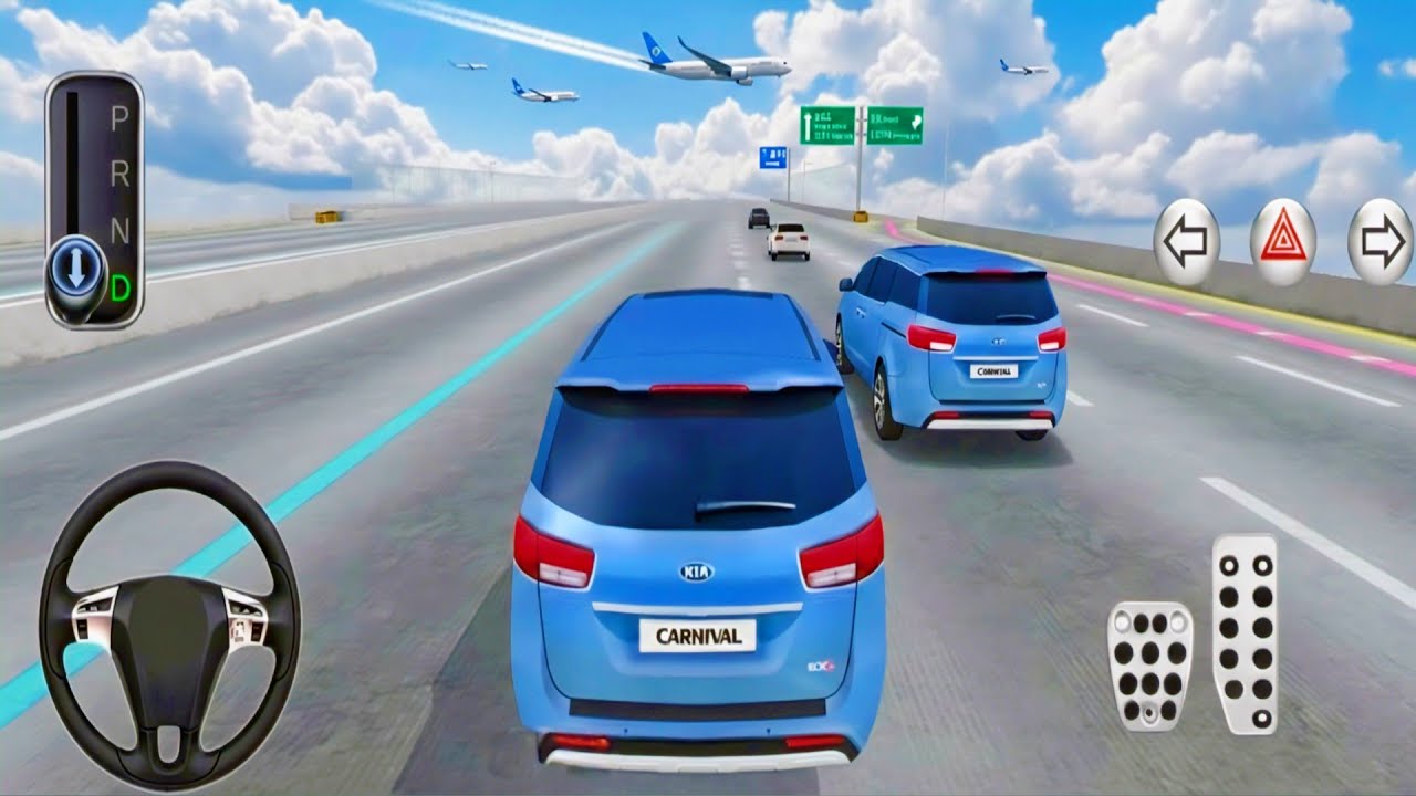 New Kia 🚗Carnival For Parking 3d Driving Class android game play video Car Game #gameplay #cargame