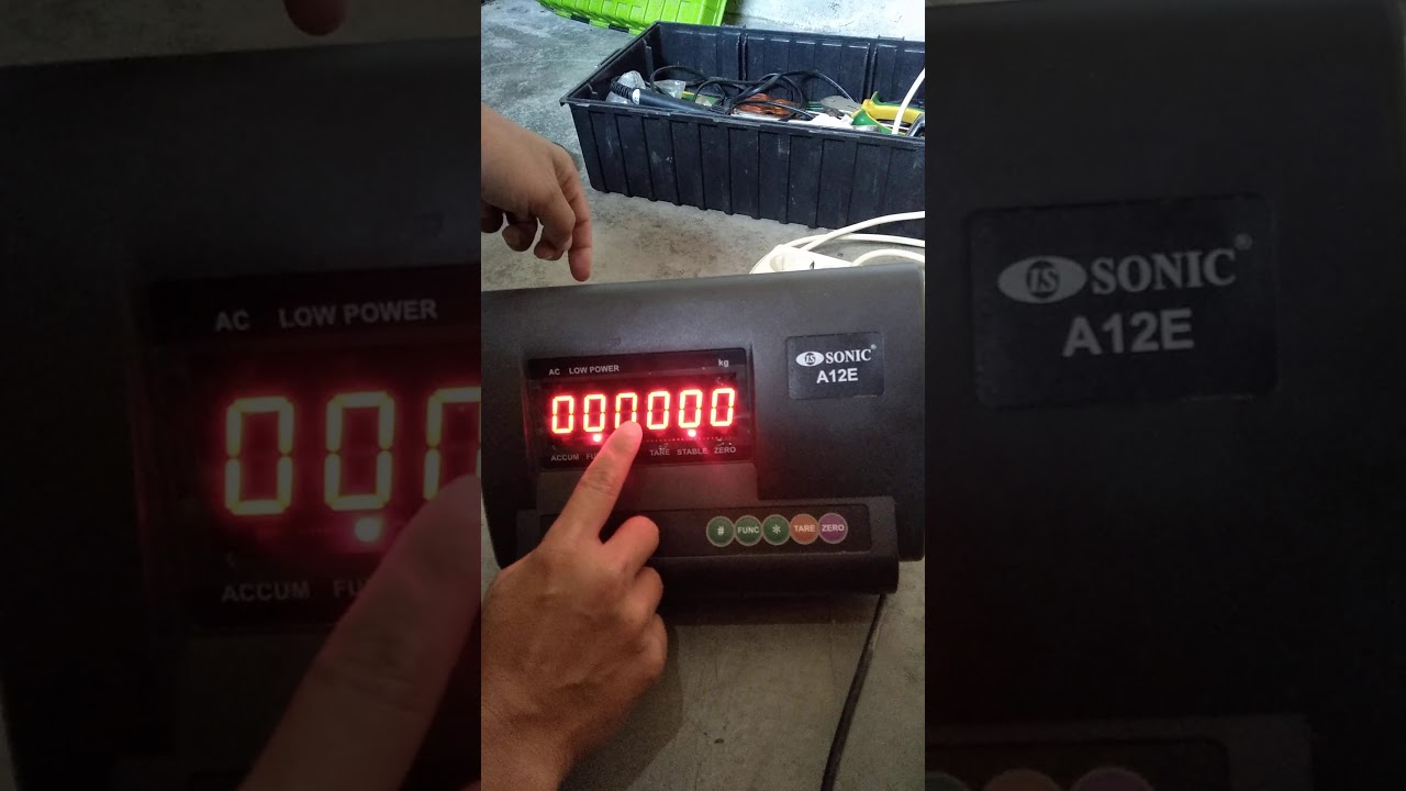 Kalibrasi Indikator Sonic A12E
