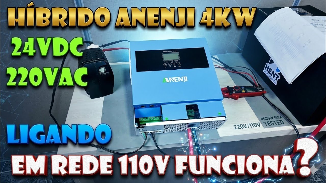 H&Iacute;BRIDO ANENJI 220V LIGANDO EM REDE 110V