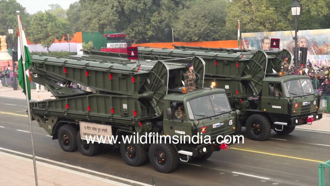 Battle Tanks roll down Delhi's Rajpath, with mechanised army warfare machinery - Republic Day 2022