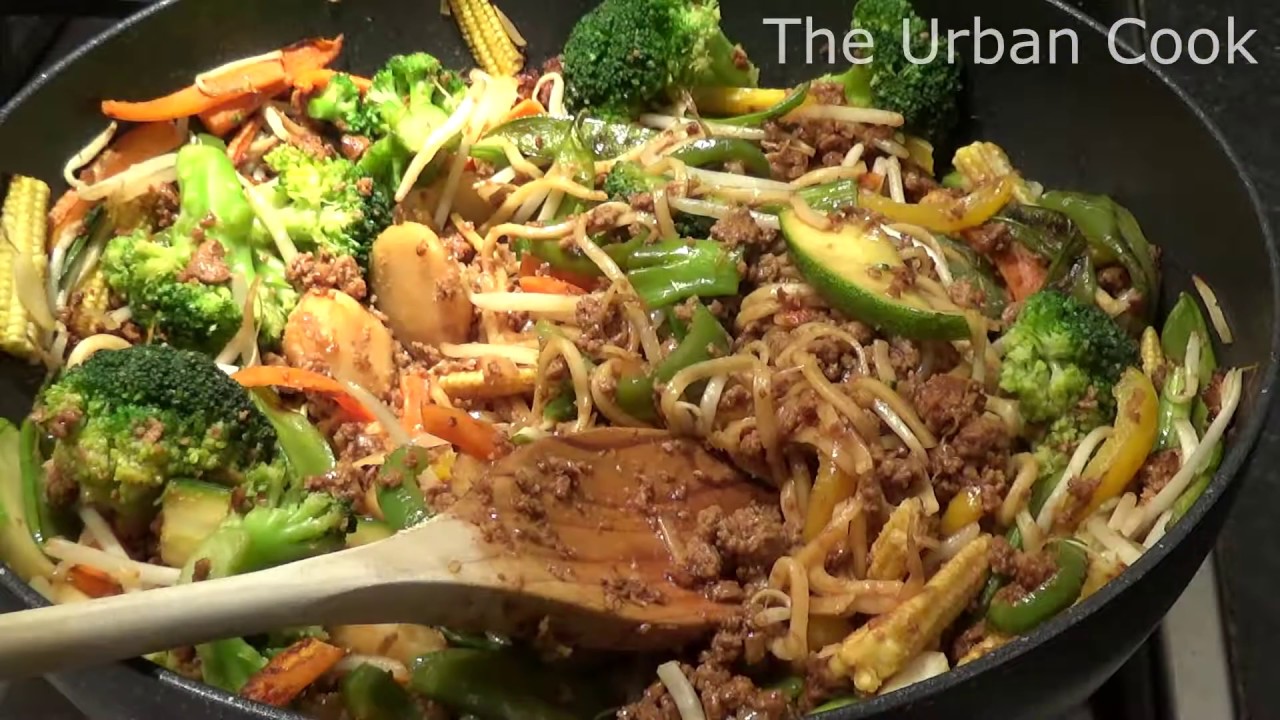 Cook With Me | Quorn Mince Stir Fry With Veggies | The Urban Cook