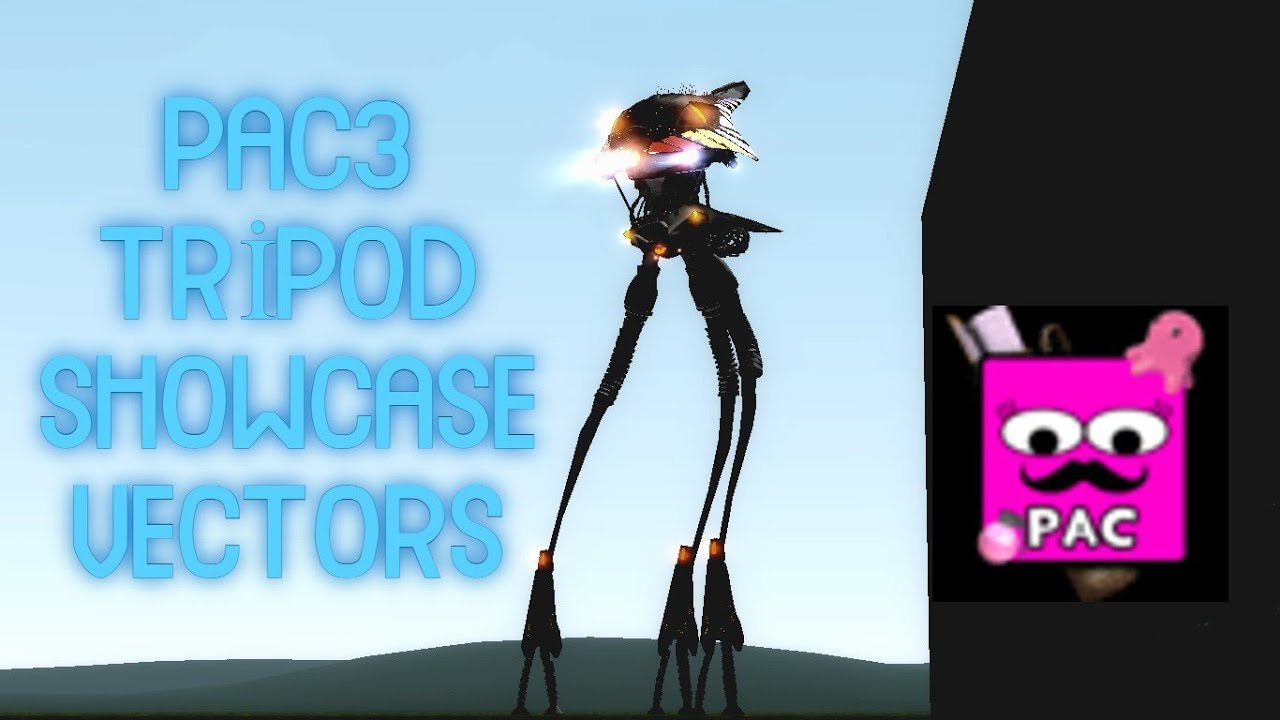 Gmod Pac3 Tripod (Showcase) {The Models and Tripod By @Vector Zaychik}
