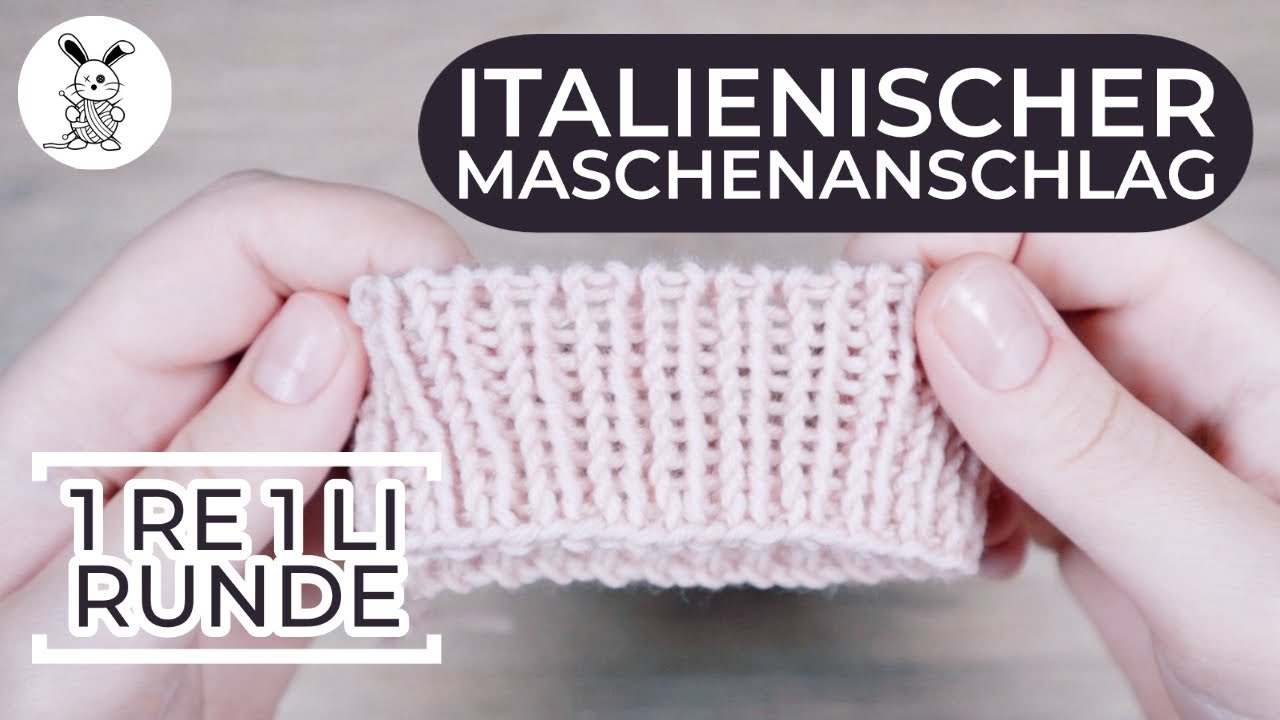 Italienischer Maschananschlag 1re1li Rippe (in der Runde)