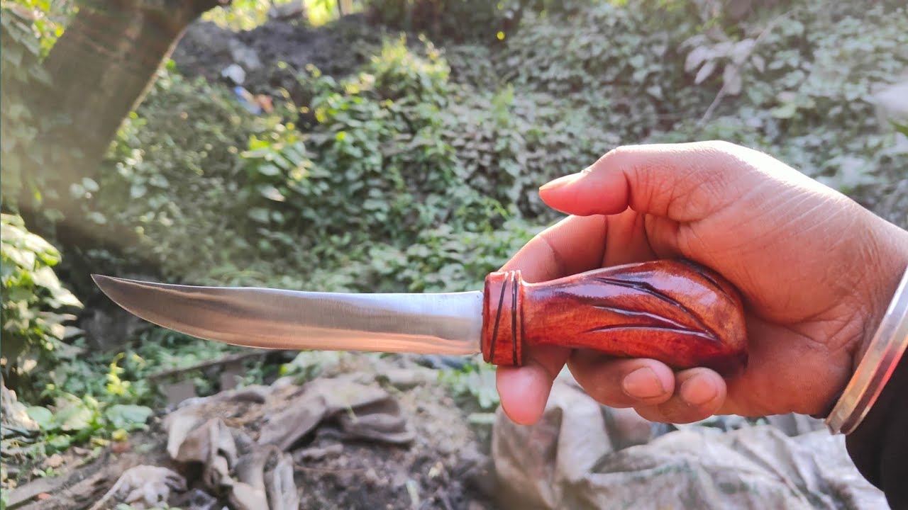 Handmade sharp knife made with bearings🗡️#MNK#MK#mk#Mnktools 