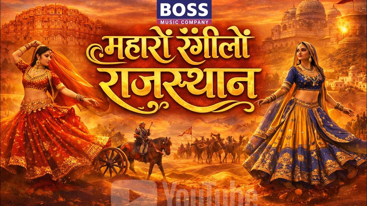 म्हारो रंगीलो राजस्थान | Rajasthani Folk Song 2026 | Boss Music Company | New Marwadi Song