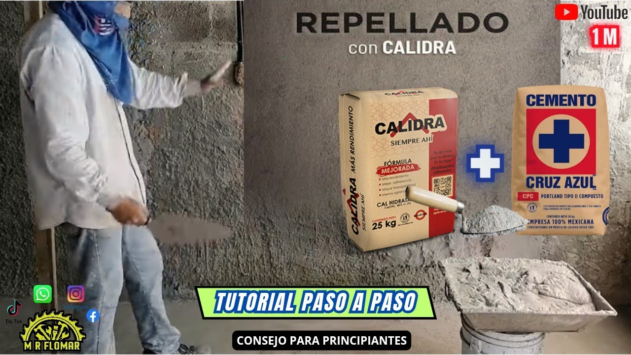 Como Aplanar/Repellar/Revocar 🧱 una Pared Correctamente ➡️ Tutorial Paso a Paso ||°Aprende Rapido ✅ 