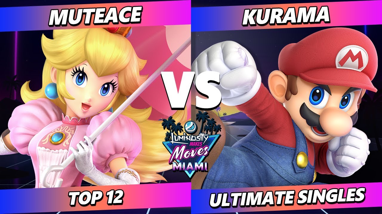 LMM Miami 2023 - MuteAce (Peach) Vs. Kurama (Mario) Smash Ultimate - SSBU