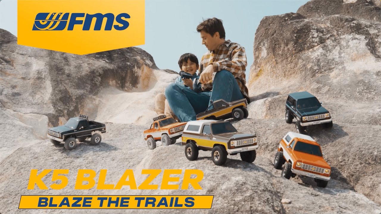 FMS 1/24 scale Chevrolet K5 Blazer 1976 FCX24 RTR: Feel the essence of the blazer series