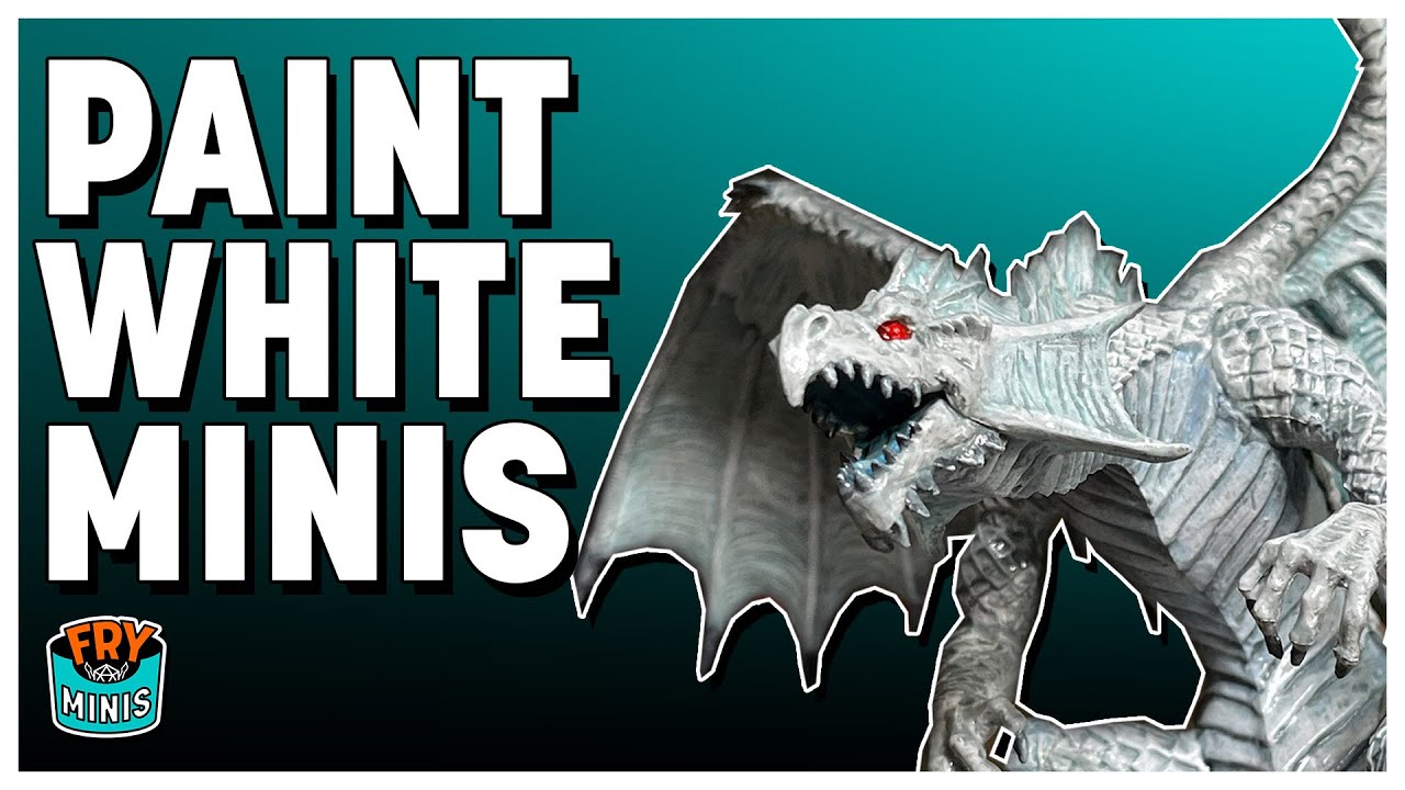 Learn how to paint a Gargantuan White Dragon!