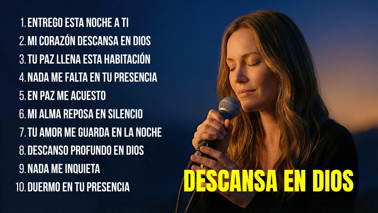 M&uacute;sica Cristiana para Dormir en Paz | Oraci&oacute;n de la Noche y Descanso Profundo en Dios