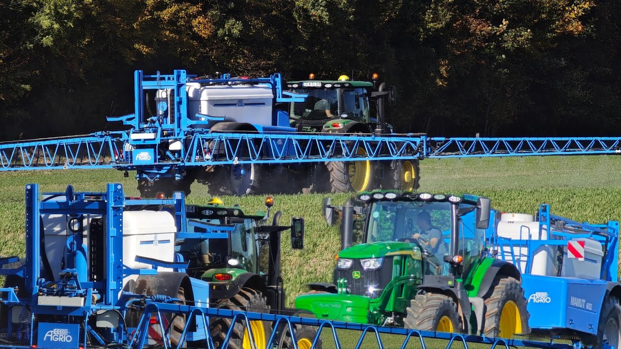 Opryski 2024 John Deere 6r175 / MAMUT