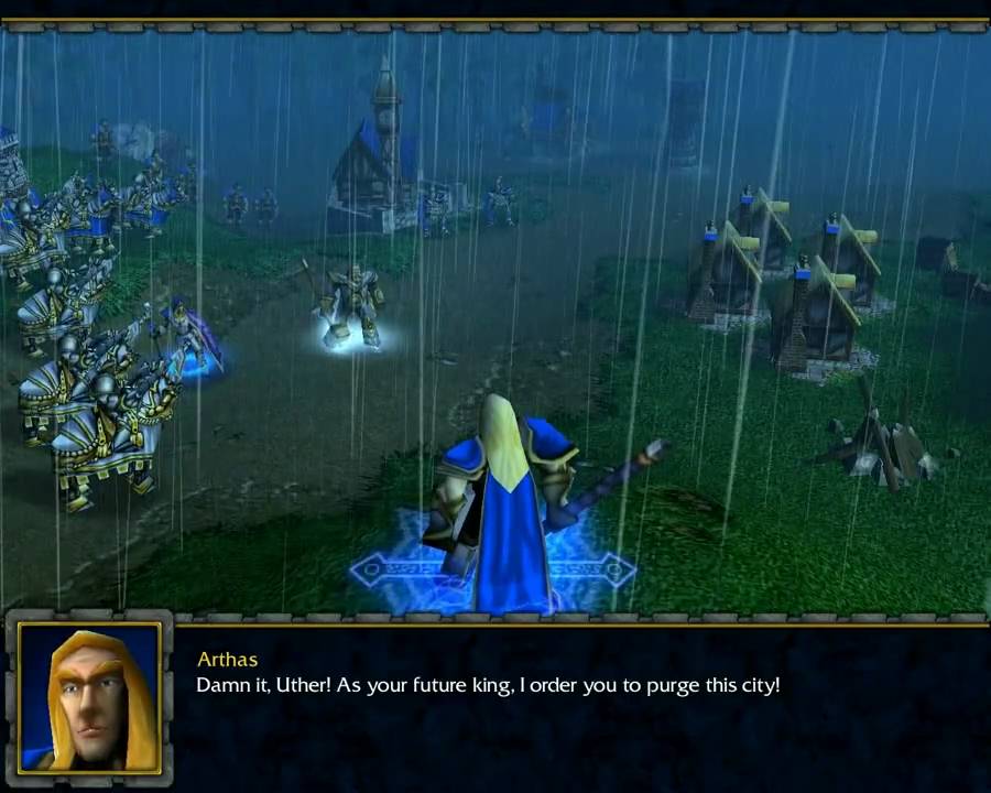 Warcraft 3 - Stratholme purging (intro)