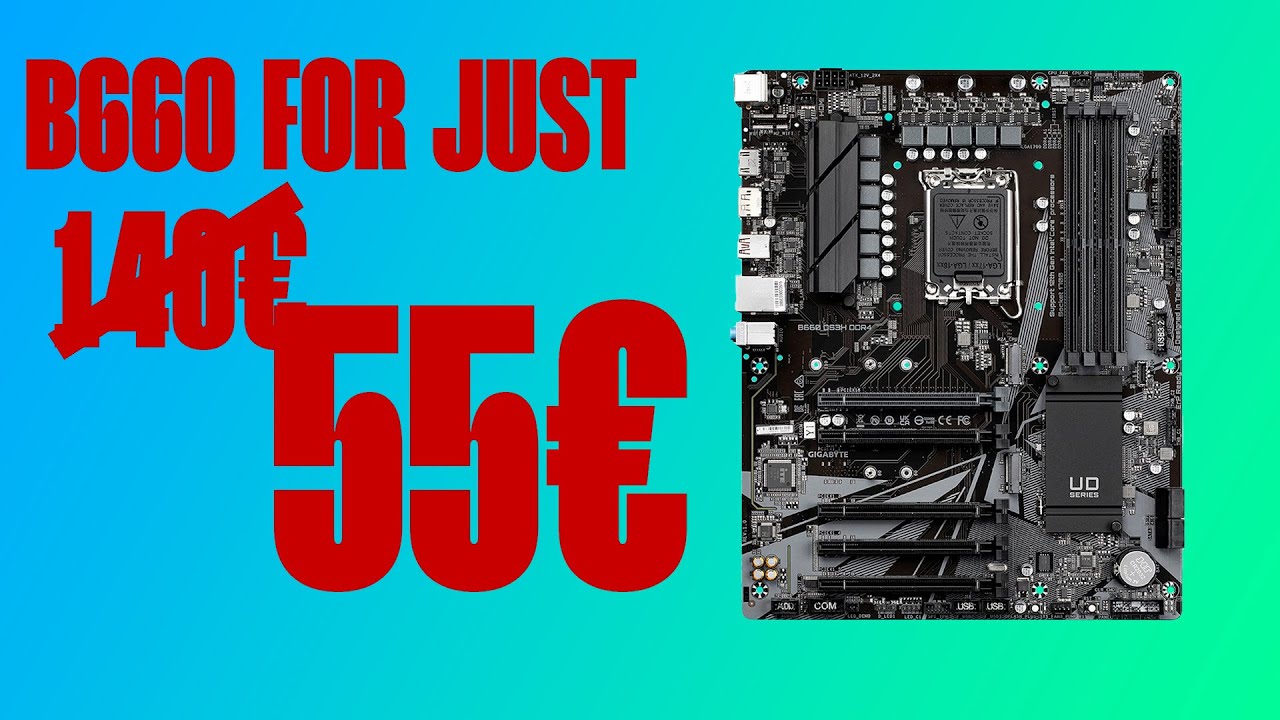 A B660 for only 55&euro;? How to -Tech Talk Gigabyte B660 DS3H DDR4