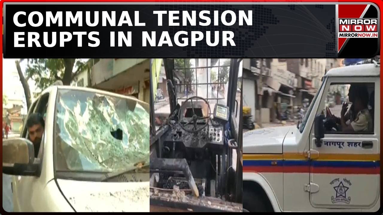 Curfew In Nagpur Over Violent Clashes Amid Aurangzeb&rsquo;s Tomb Row; Vehicles Set On Fire |Ground Report