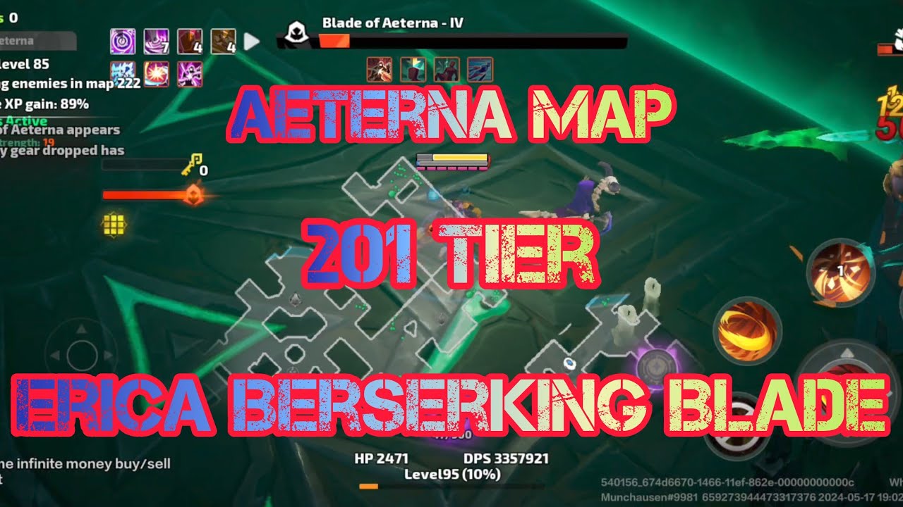 Torchlight Infinity SS4: Erica Berserking Blade 1 trillions+ ( Fervor ) Final version