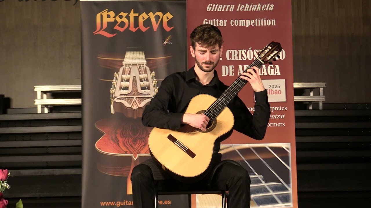 Homenaje Pour Le tombeau de Debussy (M. Falla) Roberto Peña Level 4  Concurso Arriaga 2025 Bilbao