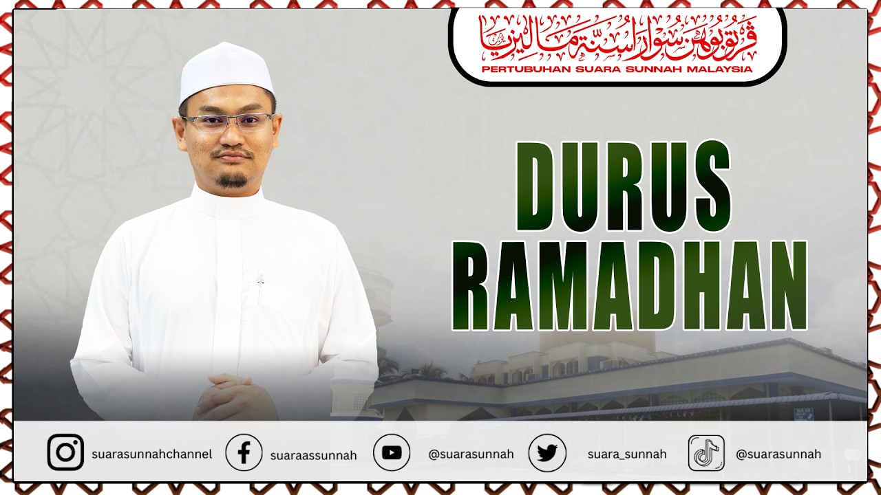 4 Mac 2026,DURUS RAMADHAN. Ustaz Rizal