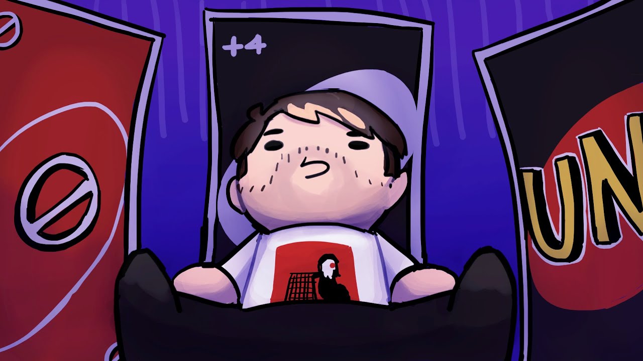 Joey takes Ls at UNO | TRASH TASTE ANIMATED